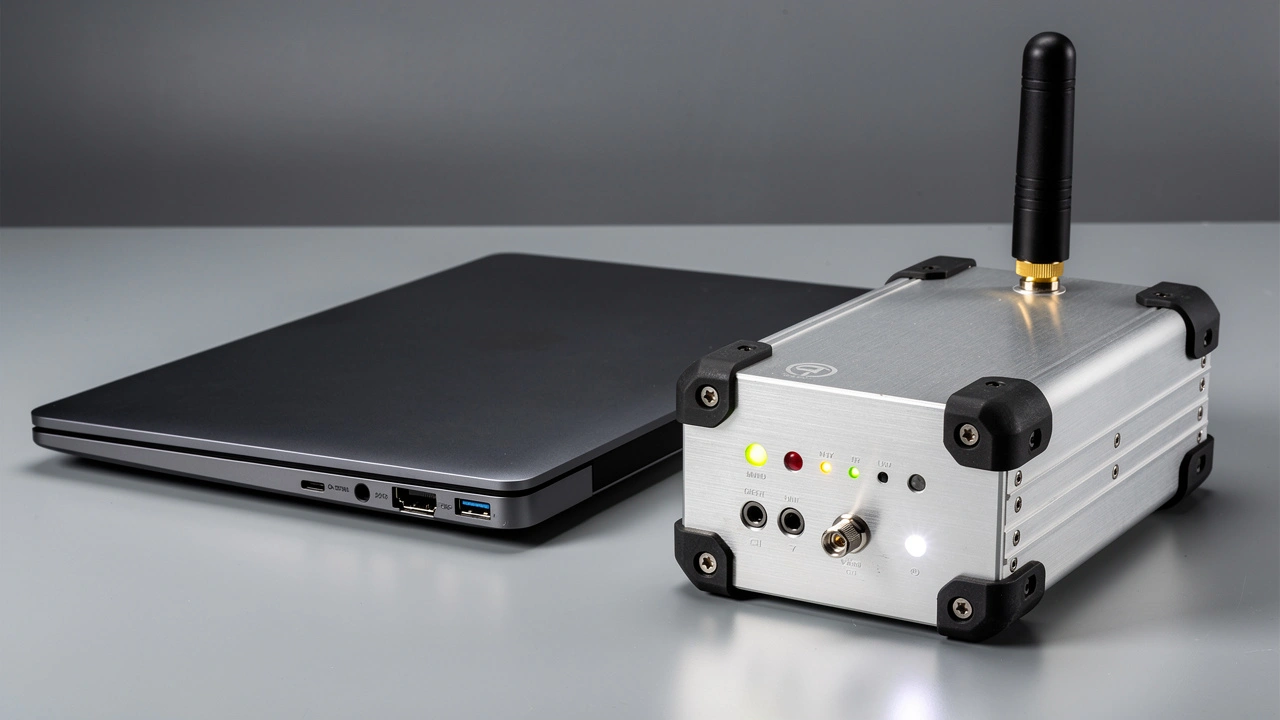 Consumer laptop versus professional hardware Wi-Fi analyzer comparison