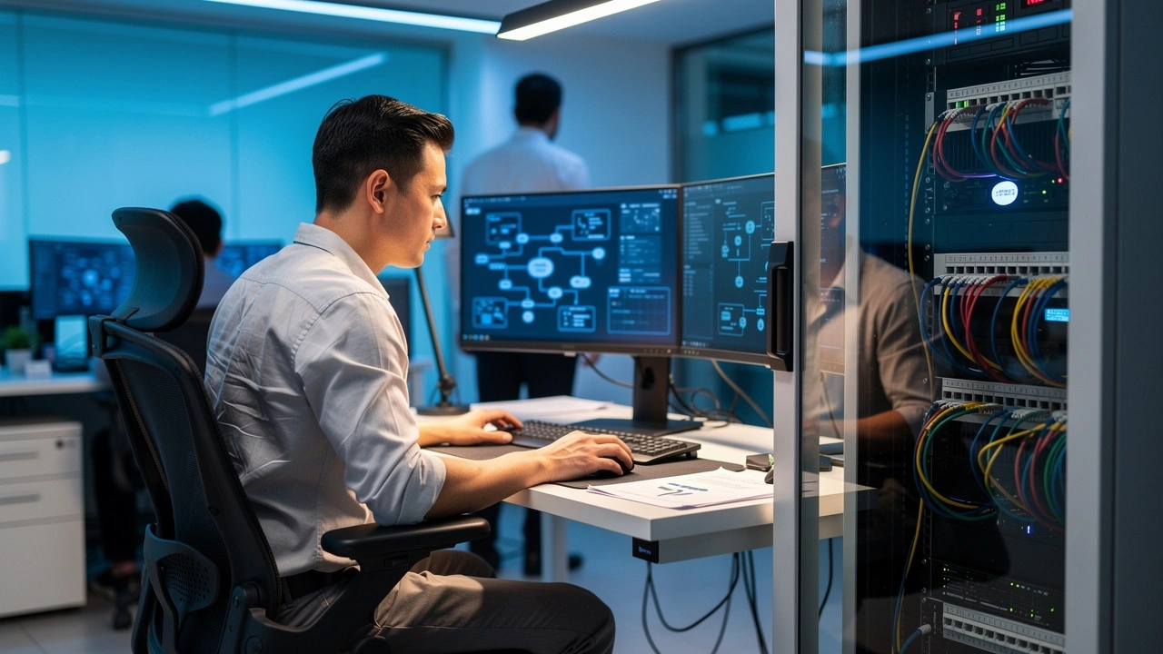 In-house IT engineer managing infrastructure in China office