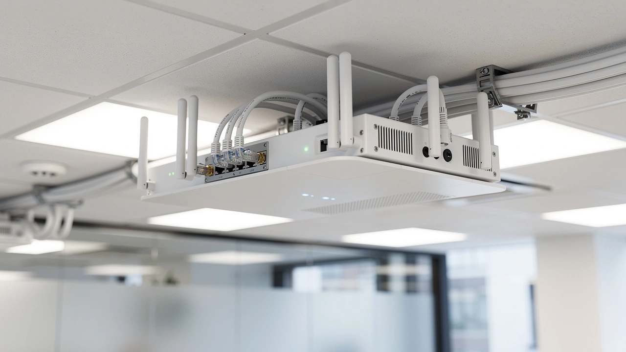 Enterprise wireless access points in office