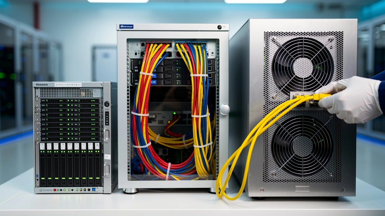 Server hosting options dedicated virtual and shared in data center