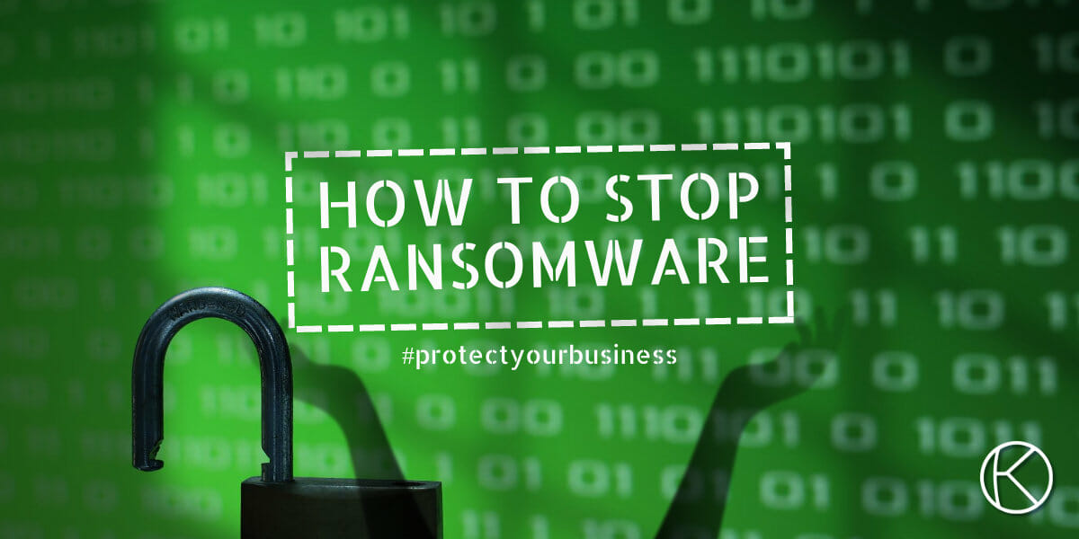 How to stop ransomware