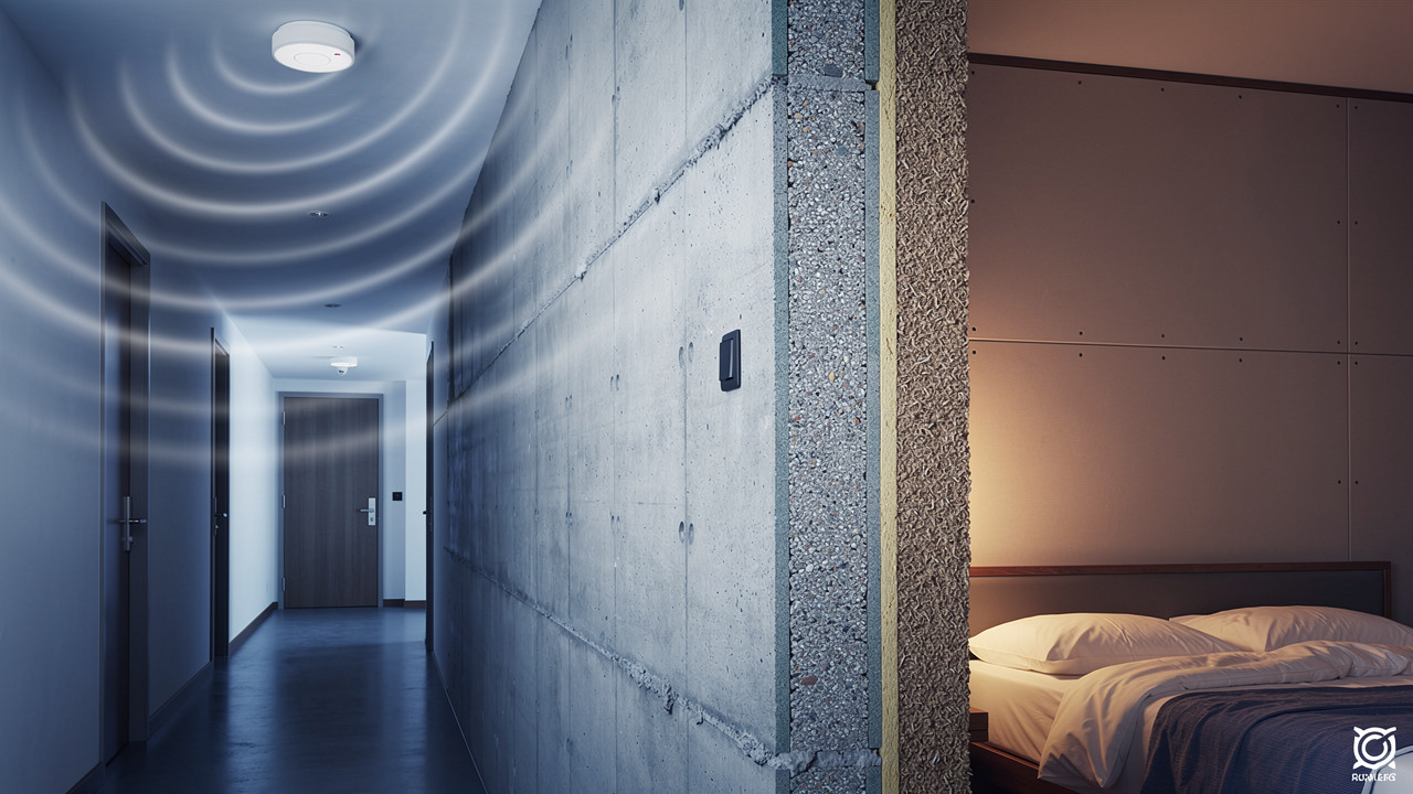 Thick wall blocking Wi-Fi signal into hotel room