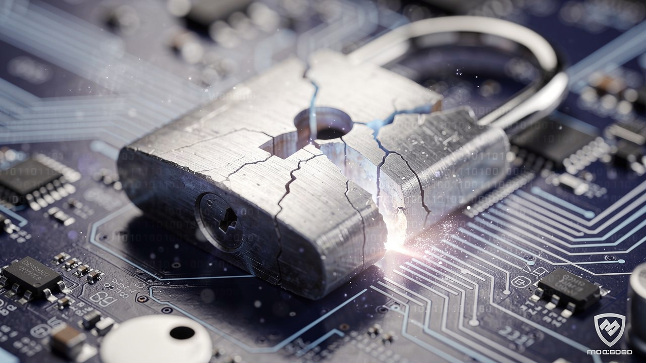 Cracked padlock representing certificate revocation vulnerabilities