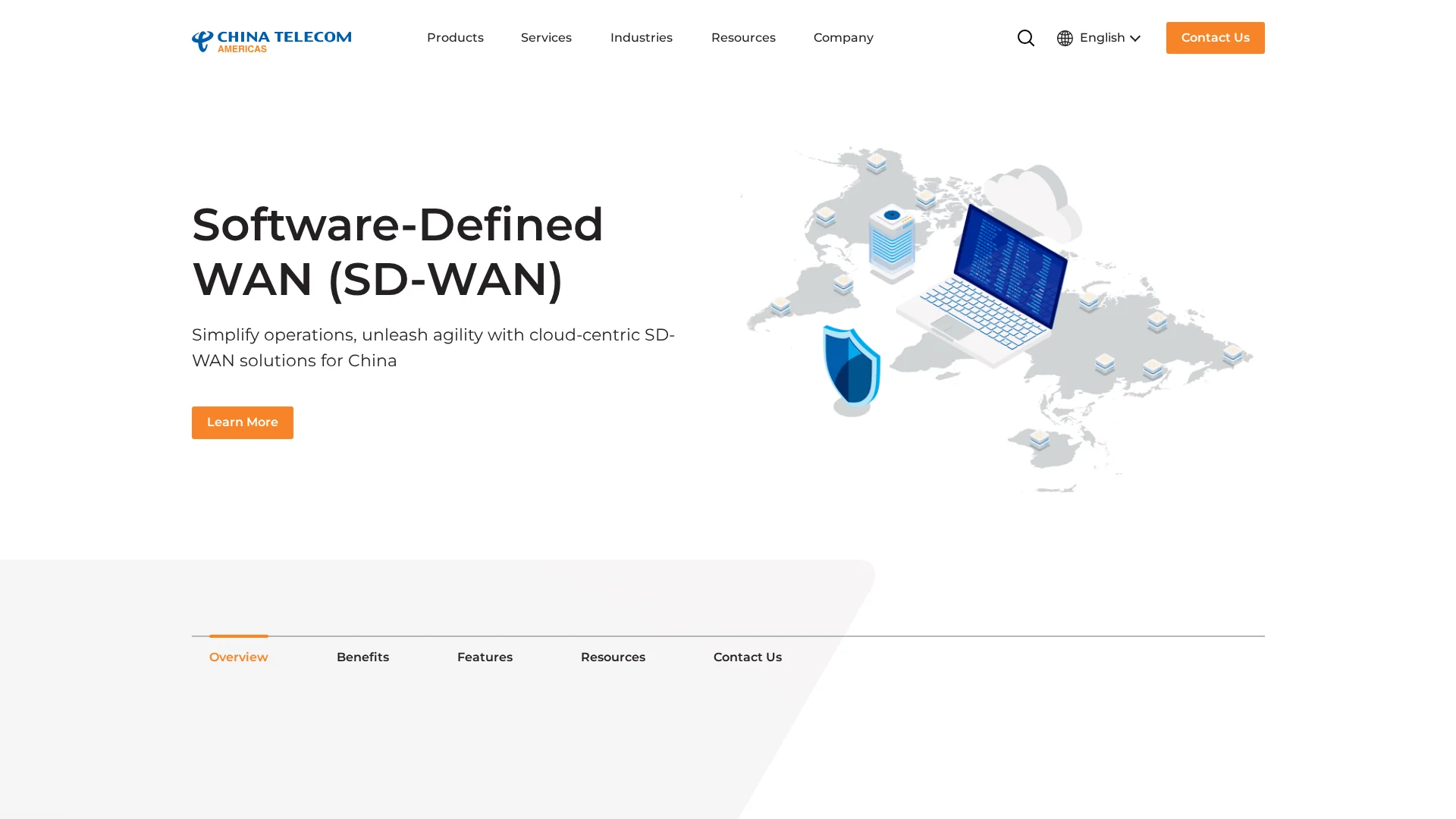 China Telecom Americas SD-WAN